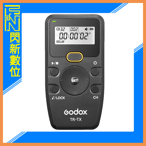 Godox 神牛 TR 無線 快門 定時遙控器 TR-N1 TR-N3 TR-C1 TR-C3 TR-S2(公司貨)