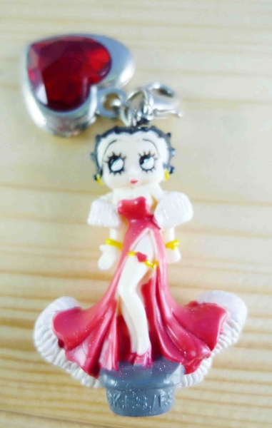 【震撼精品百貨】Betty Boop_貝蒂~吊飾-禮服 product thumbnail 3