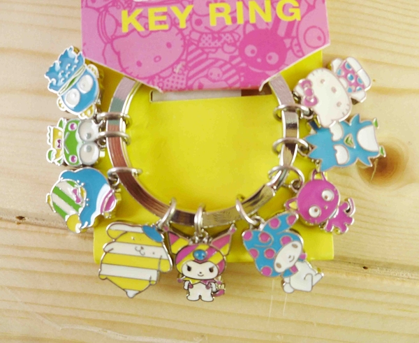 【震撼精品百貨】Hello Kitty 凱蒂貓~KITTY鎖圈-MX霓紅