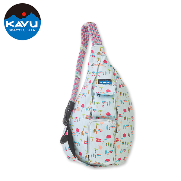 【西雅圖 KAVU】Rope Bag 休閒肩背包 衝浪營地 #923