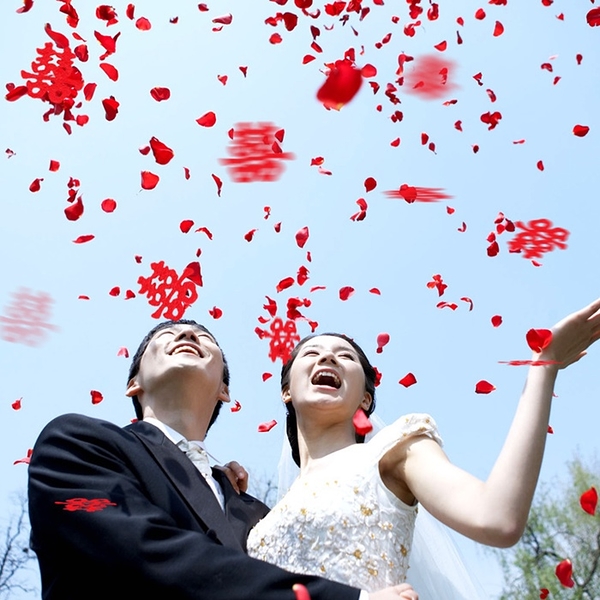 仿真玫瑰花瓣 100片入 婚禮 進場 花童 灑花 求婚 告白 裝飾 玫瑰花瓣 場地佈置 生日