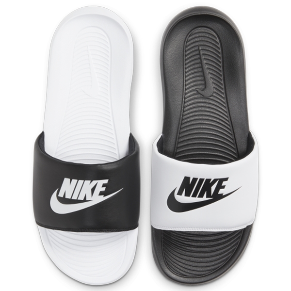 Nike 男鞋 女鞋 拖鞋 Victori One Slide MIX 海綿 陰陽 黑白【運動世界】DD0234-100 product thumbnail 2