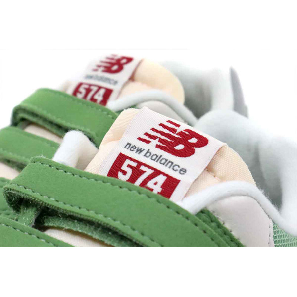 New Balance 574 運動鞋 魔鬼氈 綠色 中童 童鞋 PV574RCC no142 product thumbnail 6