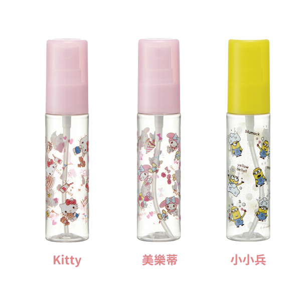 小禮堂 隨身透明噴霧罐 30ml 三麗鷗 Kitty 美樂蒂 哆啦A夢 小小兵 Miffy product thumbnail 6