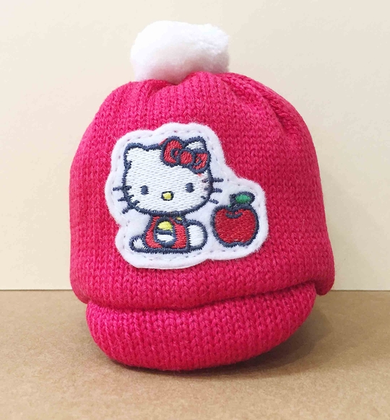 【震撼精品百貨】Hello Kitty 凱蒂貓-零錢包-KITTY帽子造型-紅色