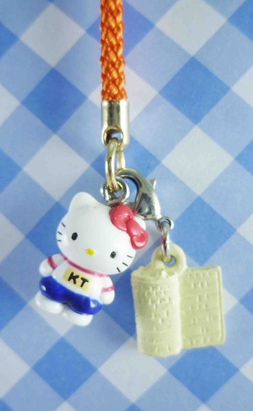 【震撼精品百貨】Hello Kitty 凱蒂貓~限定版手機吊飾-昭和書本