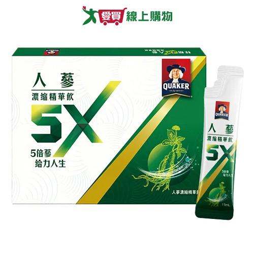 桂格 5X人蔘濃縮精華飲(15ML/18入)【愛買】