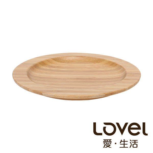 LOVEL 圓形竹製餐盤15.8cm