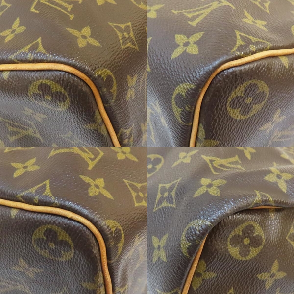 【二手名牌BRAND OFF】LOUIS VUITTON LV 路易威登 棕色 原花 PVC塗層帆布 Speedy 40 手提包 M41522 product thumbnail 9