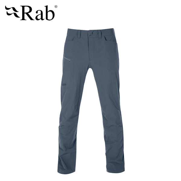 英國 RAB Traverse Pants  輕量彈性快乾長褲 男款 鋼鐵藍 #QFU03