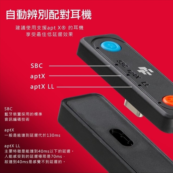 強強滾P FlashFire G-SOUND 5.0 Switch極音藍牙音訊連接器 藍芽接收 PS5/PC/也可用