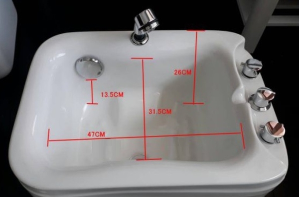 【麗室衛浴】壓克力養身泡腳盆 洗腳盆 SPA-001