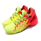 adidas 籃球鞋 D.O.N. Issue 2 GCA 明星賽 螢光黃 橘 ASG 男鞋 【ACS】 H67570