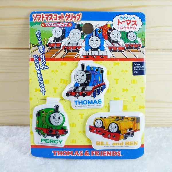 【震撼精品百貨】湯瑪士小火車Thomas & Friends~磁鐵夾-3入【共1款】