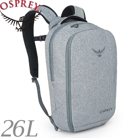 【OSPREY 美國 Cyber 26 鈣灰色 電腦包】Cyber 26/26L/多功能/電腦包/筆電包/登山包/健行背包