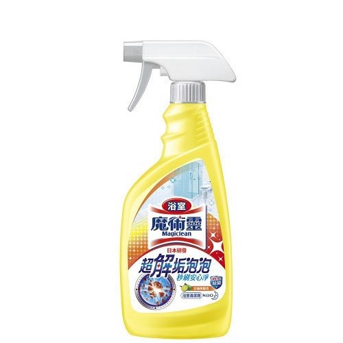 魔術靈浴室清潔劑噴槍瓶-檸檬香500ml【愛買】 product thumbnail 2