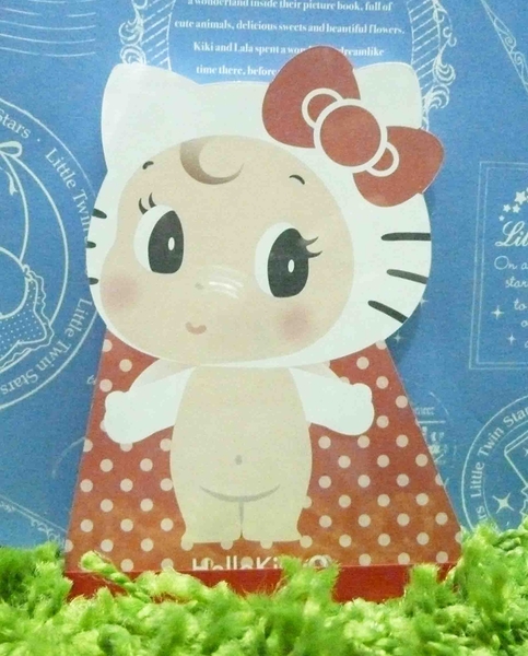 【震撼精品百貨】Hello Kitty 凱蒂貓~造型便條紙-紅點點圖案【共1款】