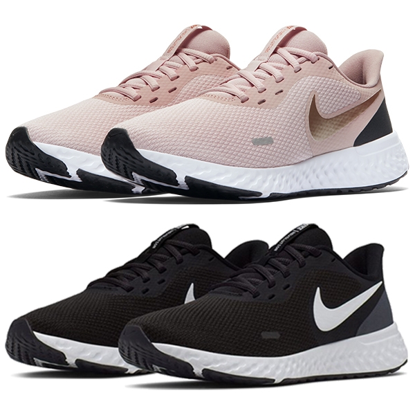 【現貨】 NIKE revolution 5 女鞋 慢跑 訓練 輕量 網布 透氣 黑/粉 【運動世界】 BQ3207-002 / BQ3207-600 product thumbnail 3