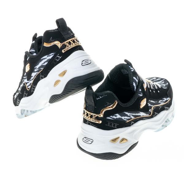 SKECHERS D'LITES 4.0 女 休閒系列 30周年 斑馬紋 限定款 149632BKW product thumbnail 3