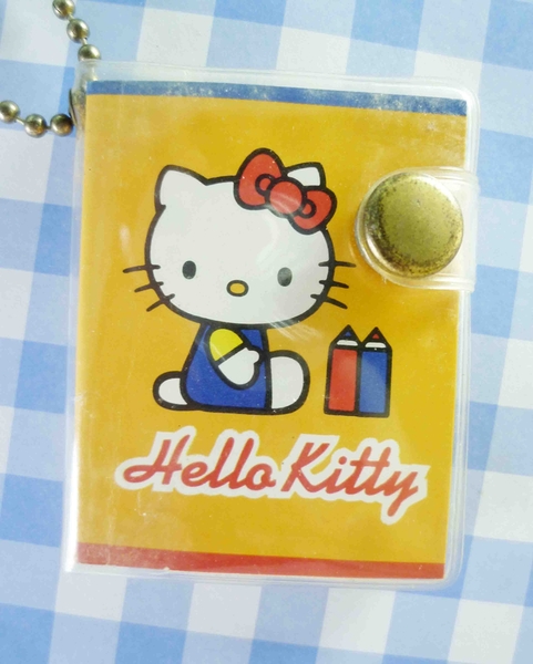 【震撼精品百貨】Hello Kitty 凱蒂貓~KITTY限量鑰匙圈-小書系列-鉛筆