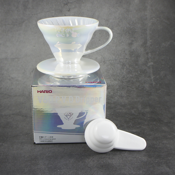 HARIO V60 鈦白珠光 濾杯 新品 鍍鈦 濾杯 VDC-01-WO-TW product thumbnail 7