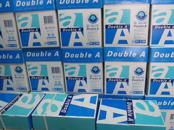 影印紙 A4 DoubleA Double A 80g 80磅 5包 影印機 印表機 影印紙 3C事務資訊台銀採購館