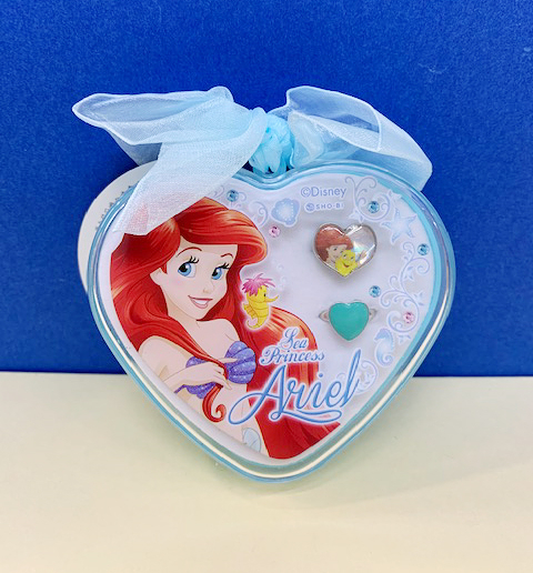 【震撼精品百貨】The Little Mermaid Ariel_小美人魚愛麗兒~盒裝戒指美人魚#17832