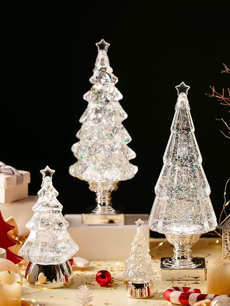 熱賣預購－聖誕禮品25 時尚發光聖誕樹擺飾 裝飾燈佈置