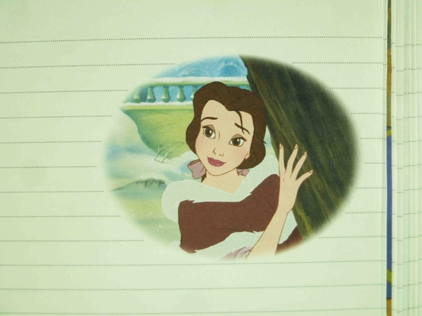 【震撼精品百貨】公主 系列Princess~便條紙-貝兒 product thumbnail 4