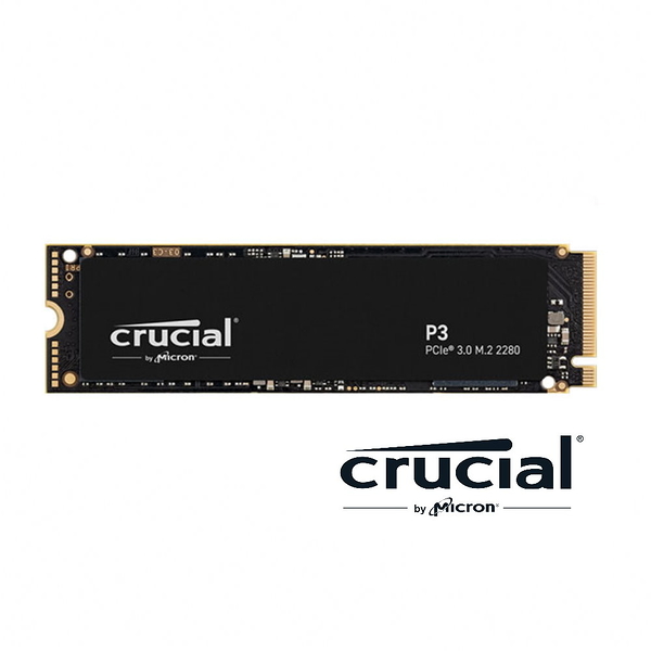 美光 Micron Crucial P3 500G M.2 PCIe 2280 SSD 固態硬碟