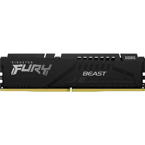 Kingston 金士頓 FURY Beast Black DDR5 CL36 6000 16GB 桌機記憶體 KF560C36BBE-16