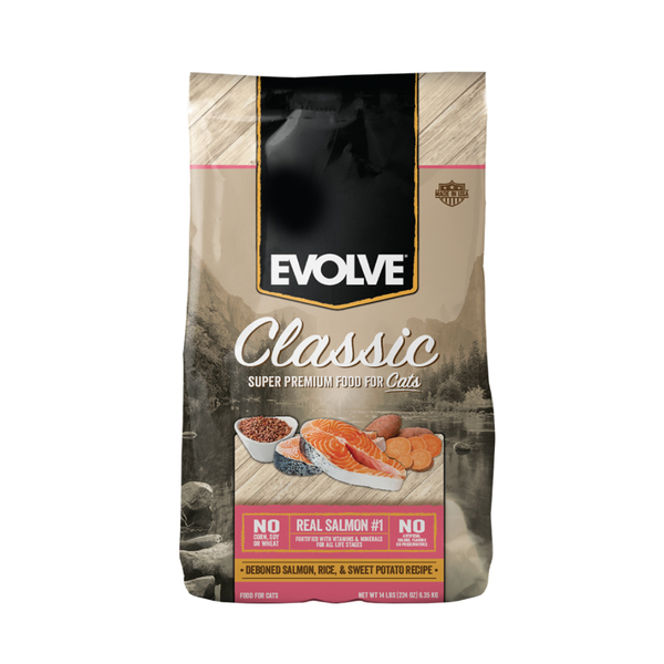 【力奇】Evolve 伊法 天然貓糧-去骨鮭魚.糙米&甜薯配方2.75LB 超取限2包 (A002H23) product thumbnail 2