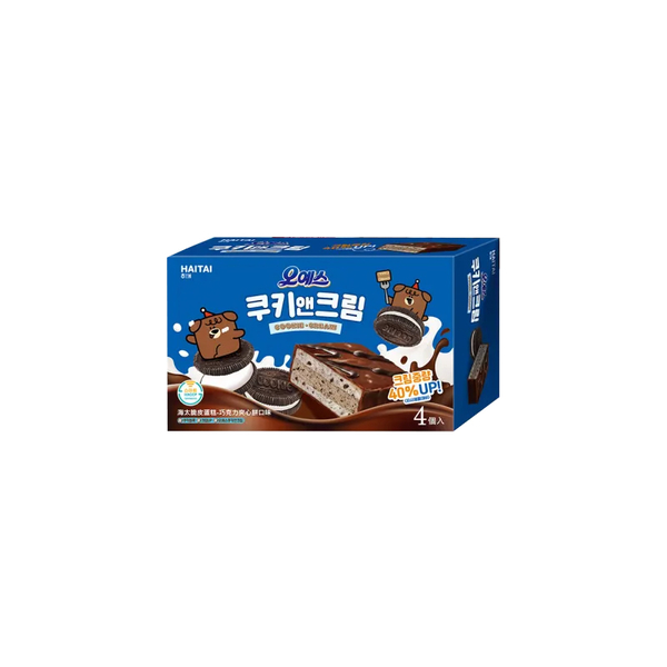 【豆嫂】韓國零食 海太 HAITAI  巧克力脆皮蛋糕(4入) product thumbnail 2