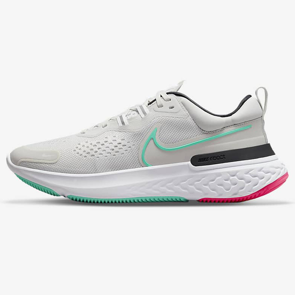 NIKE React Miler 2 男鞋 慢跑 輕量 回彈 泡棉 米灰綠【運動世界】CW7121-004