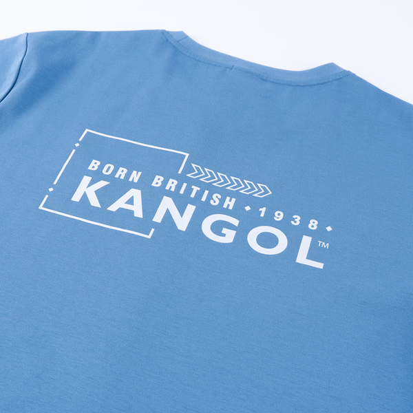 KANGOL 短袖 短T 灰 黑 藍 小LOGO 涼感 排汗 上衣 男 63251024- product thumbnail 8