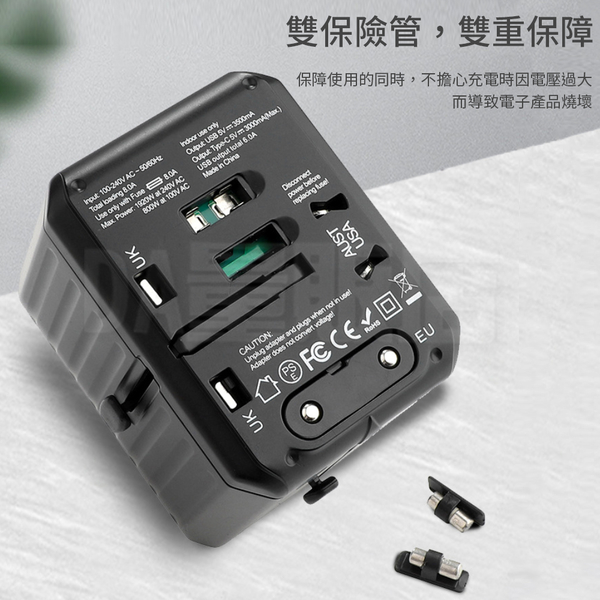 國際轉接頭 4USB+2Type-C 兩色可選 product thumbnail 6