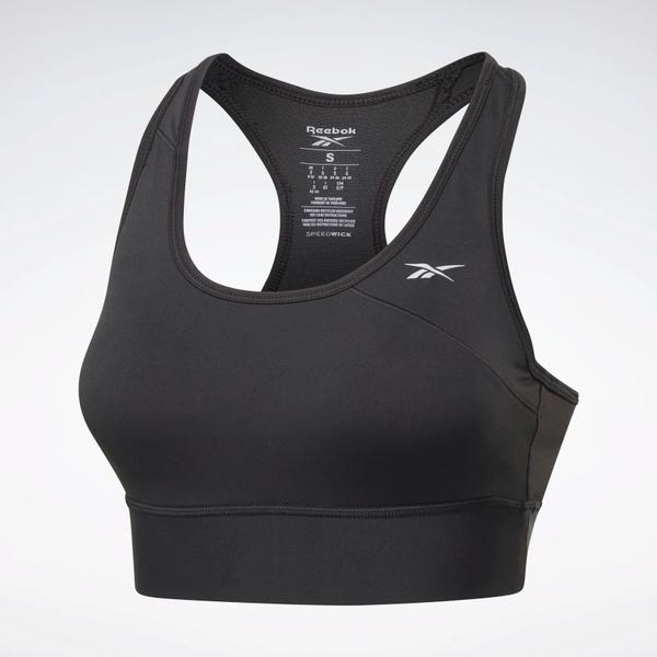 REEBOK RUNNING ESSENTIALS HIGH-IMPACT 女裝 運動內衣 慢跑 訓練 支撐 透氣 黑【運動世界】FK6525