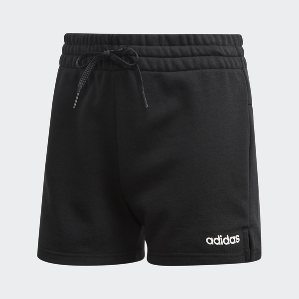 ADIDAS ESSENTIALS SOLID SHORTS 女裝 短褲 運動 休閒 棉質 黑【運動世界】DP2404