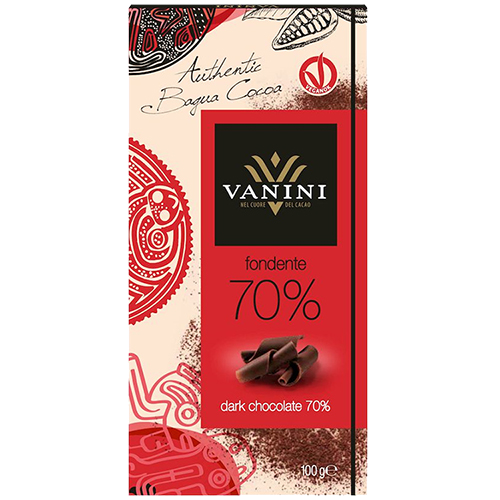 VANINI 70%醇黑巧克力100G【愛買】 product thumbnail 2