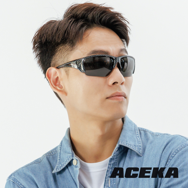 ACEKA T-Rex 時尚潮流碳纖紋格運動太陽眼鏡-含三組鏡片 WUZ 眼鏡 太陽眼鏡 運動 潮流配件 product thumbnail 3