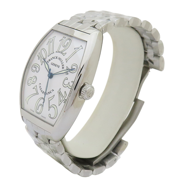 【二手名牌BRAND OFF】Franck Muller 法穆蘭 Casablanca 白色錶盤 自動上鍊 腕錶 34mm 6850 product thumbnail 4