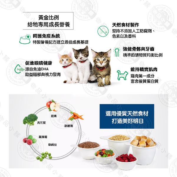 [送贈品] Hill's 希爾思 7123 幼貓 雞肉特調 1.59KG/3.5LB 寵物 貓飼料 product thumbnail 4