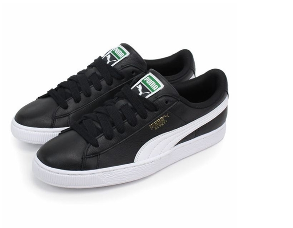 PUMA BASKET CLASSIC LFS 男女款經典復古黑色休閒鞋 35436721 product thumbnail 2