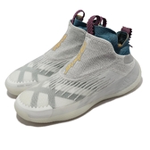adidas 籃球鞋 N3XT L3V3L Futurenatural 襪套 BOOST 白 藍 男鞋 GY2756