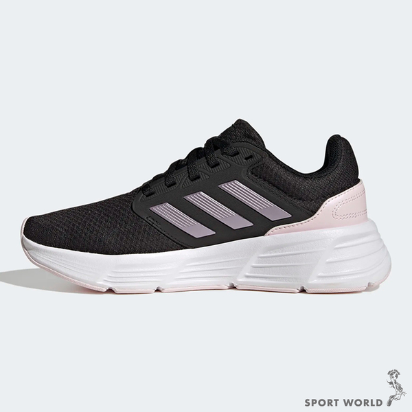 【現貨】ADIDAS GALAXY 6 女鞋 慢跑 緩衝 透氣 黑 GW4132 product thumbnail 3