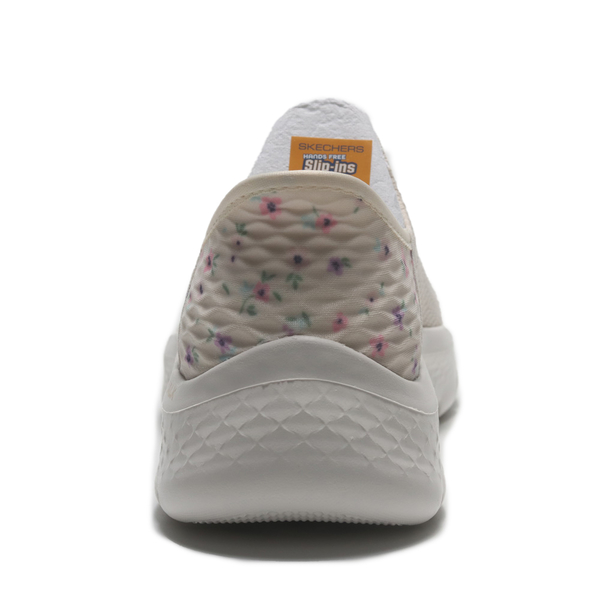 SKECHERS 休閒鞋 GO WALK 米白 碎花 瞬穿 懶人鞋 女 124822OWHT product thumbnail 6