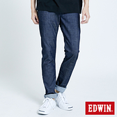 EDWIN 503 EDGE LINE 立體繡線 伸縮窄管牛仔褲-男款 原藍色