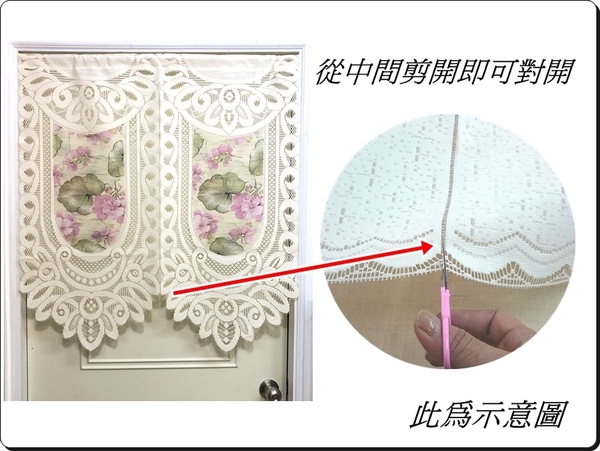 雙面印花門簾 日式印花門簾 短版門簾 82x90公分 ( ±5%) 【老婆當家】 product thumbnail 2