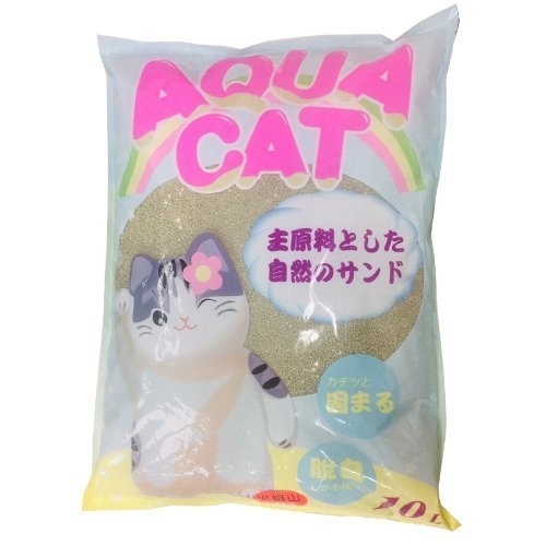 『寵喵樂旗艦店』【單包】AQUA CAT《火焰山破碎貓砂》10L 原礦貓砂 product thumbnail 2