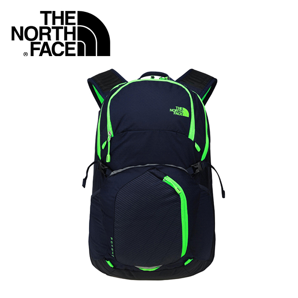 【The North Face 20L 輕量多功能背包 藍/綠】 NF00CLG6/背包/輕量背包/後背包